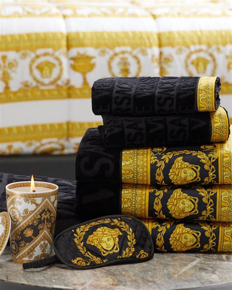 VERSACE HOME: Asciugamano di cotone .